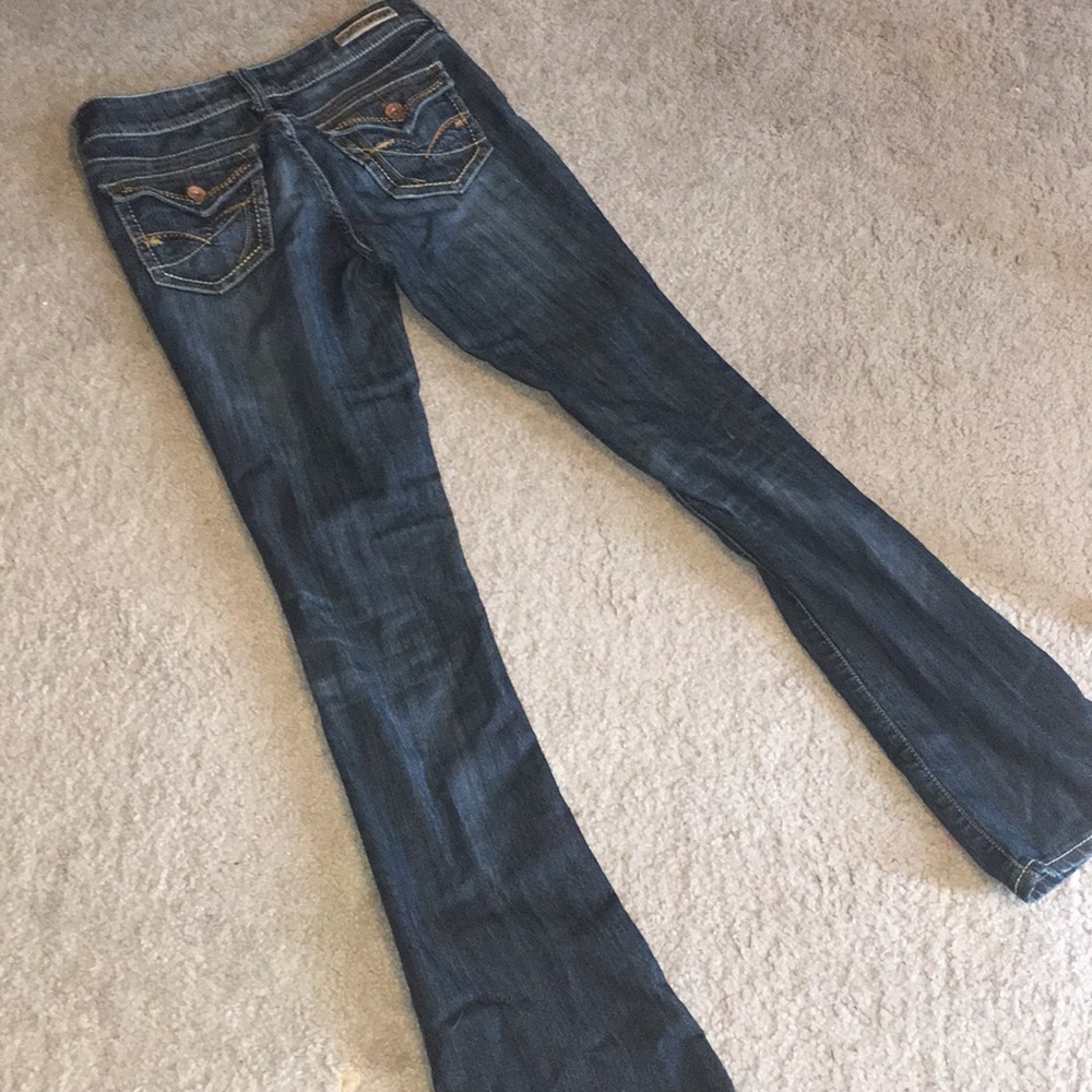 Dark Wash Boot Cut Jeans